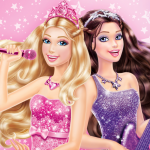 Arte Caneca Barbie Princesa Pop Star - Digital Grátis